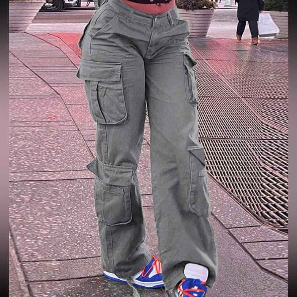 New High waist cargo pants